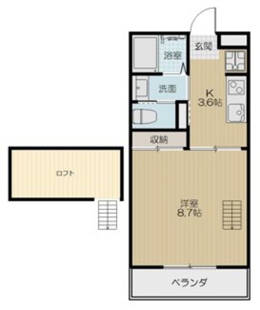 徳島駅 徒歩26分 4階の物件間取画像